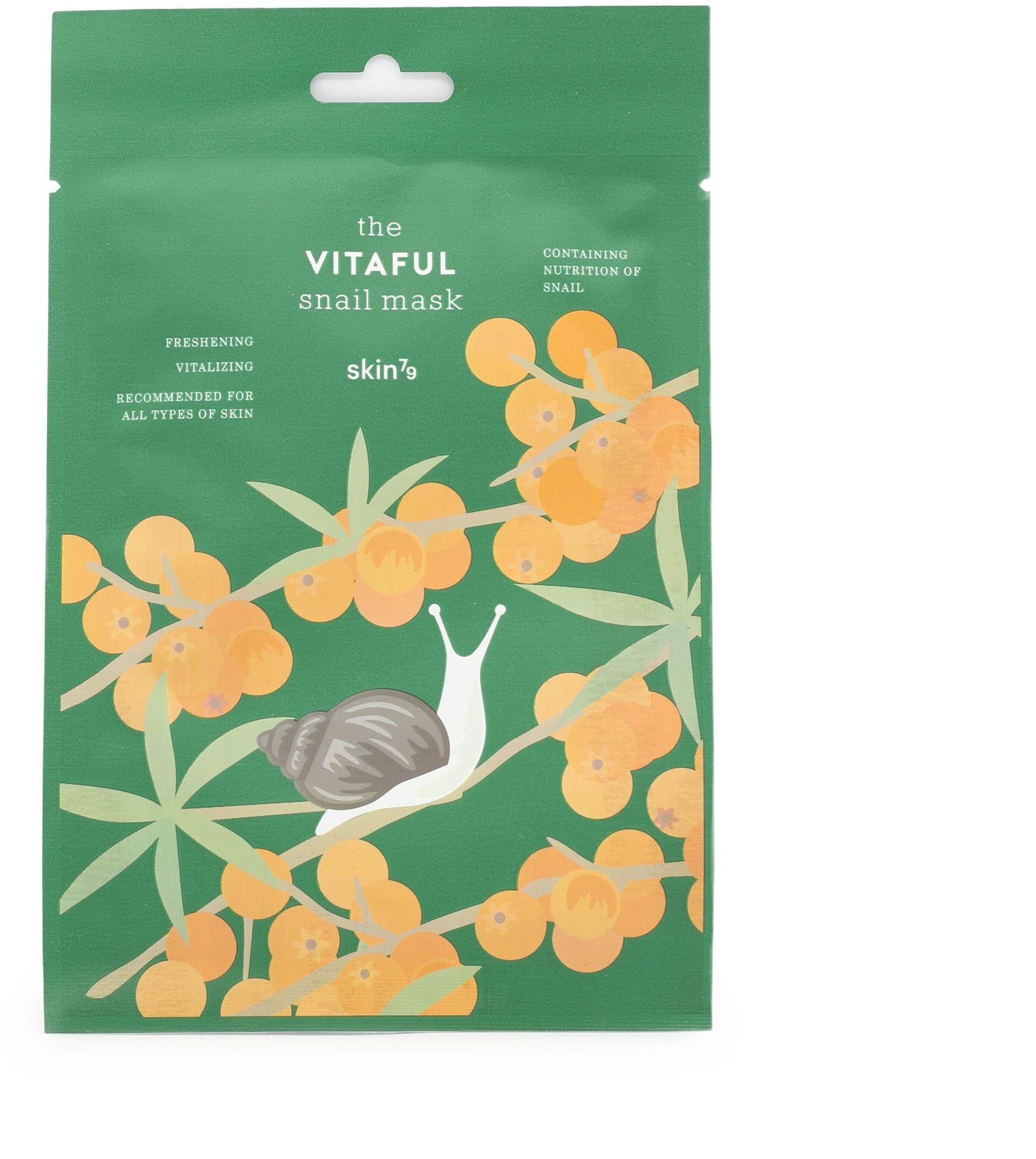 SKIN79 The Vitaful Snail Mask 20 ml Arcpakolás