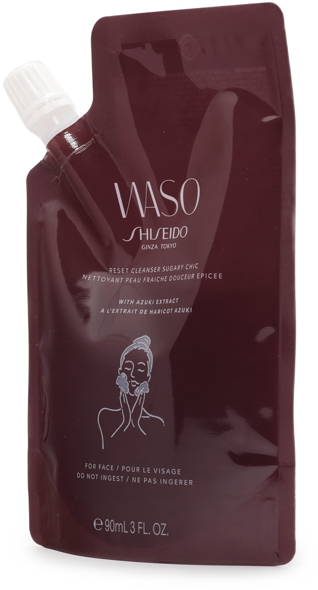 SHISEIDO Waso Reset Cleanser Sugary Chic 90 ml Čistiaci krém