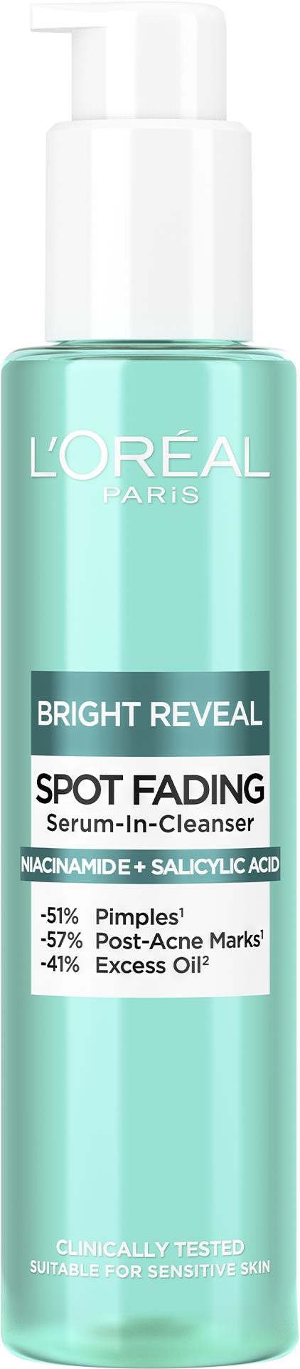 L'ORÉAL PARIS Bright Reveal sötét foltok ellen, 150 ml Arctisztító...