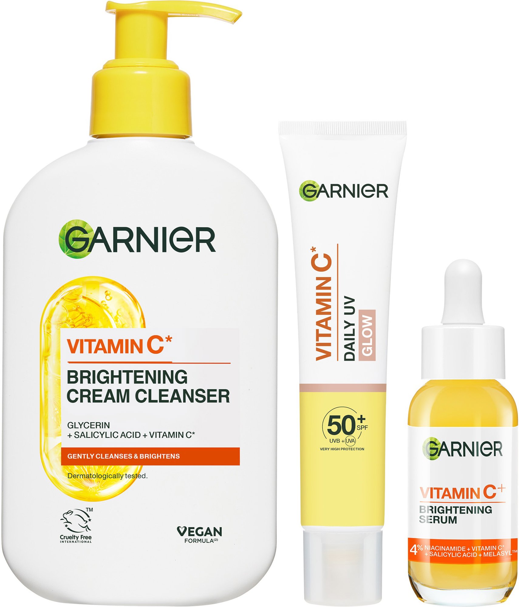 GARNIER Skin Natural Vitamin C Set 320ml Kozmetikai szett