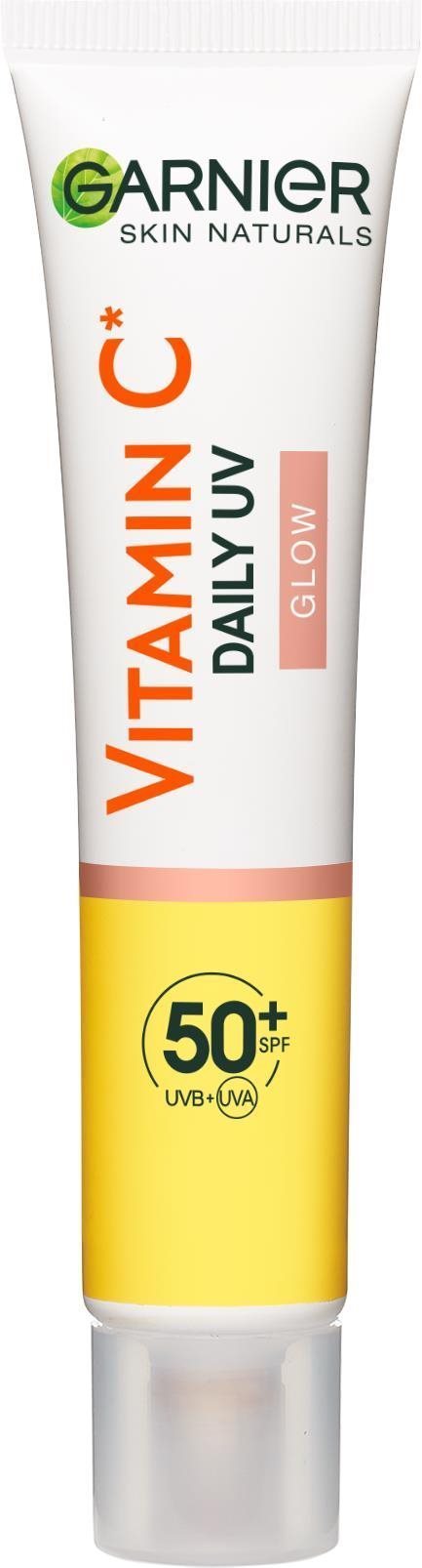 GARNIER Skin Naturals Vitamin C UV fluid SPF 50+ glow 40ml Arcápoló...