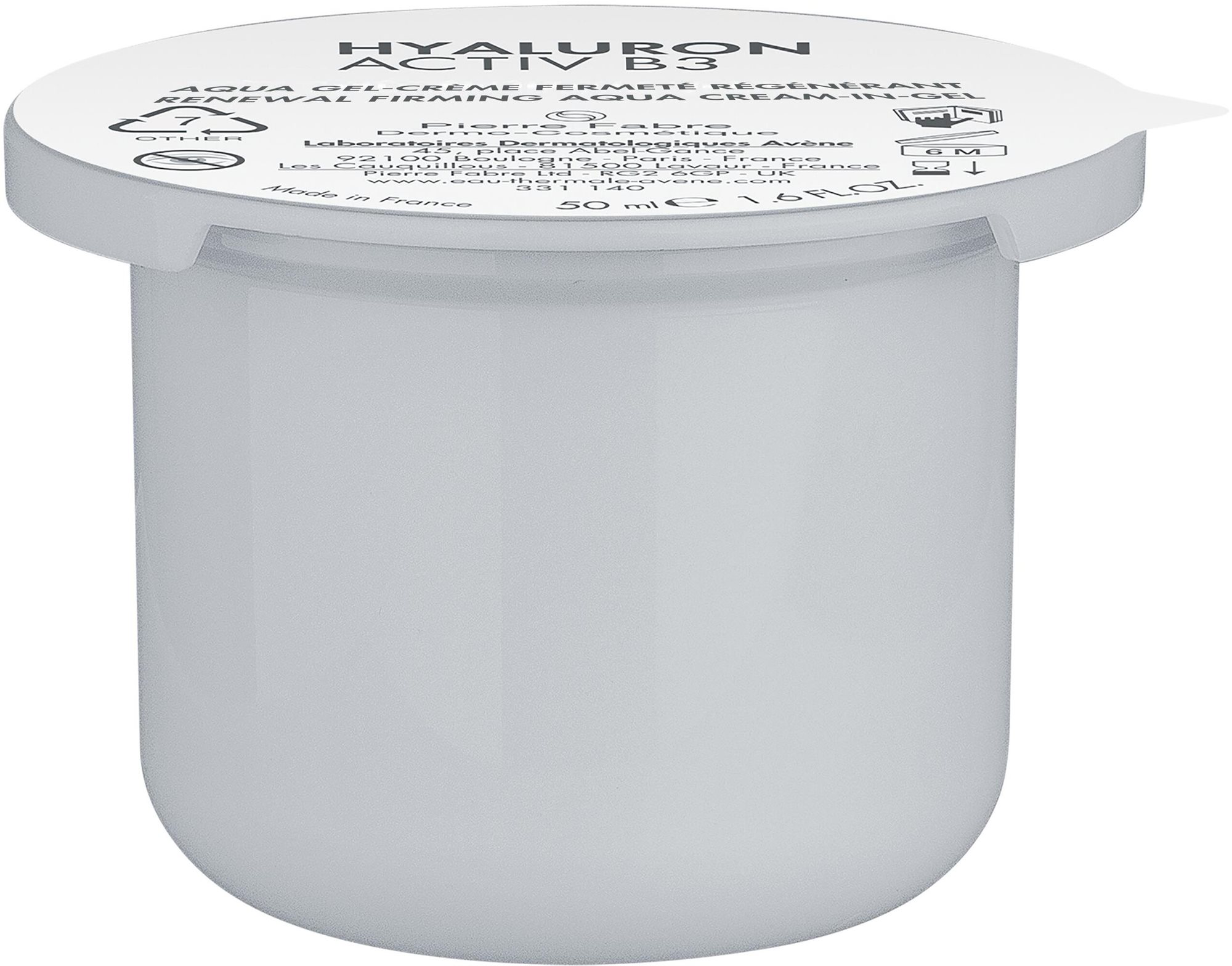 Avene Hyaluron Activ B3 Aqua gélkrém utántöltő 50 ml Arckrém