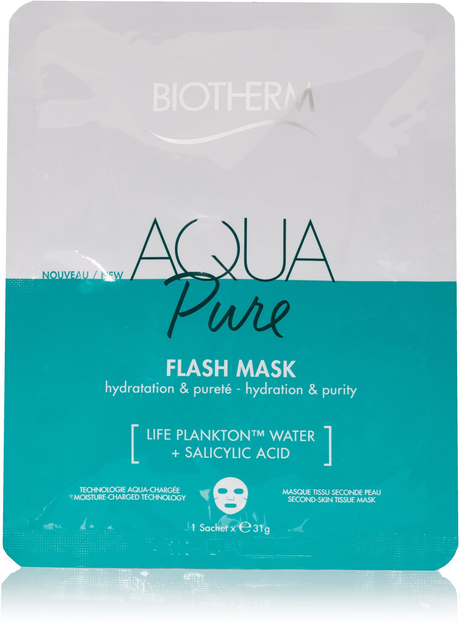BIOTHERM Aqua Pure Flash Mask 31 g Pleťová maska