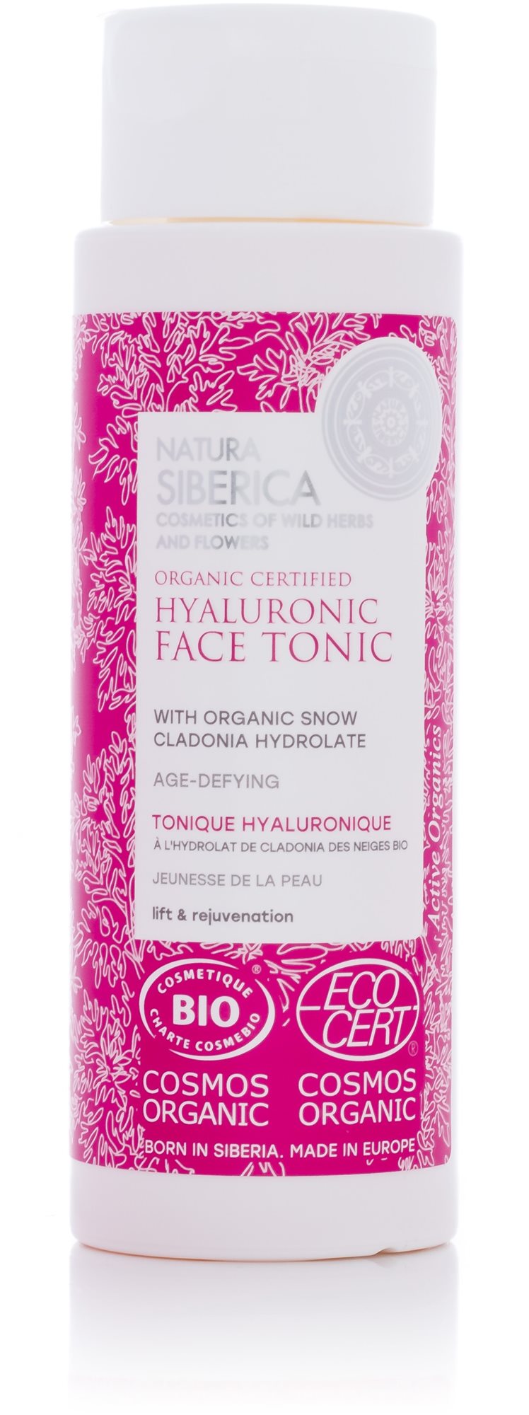 NATURA SIBERICA Organic Certified Hyaluronic Face Tonic 150ml...