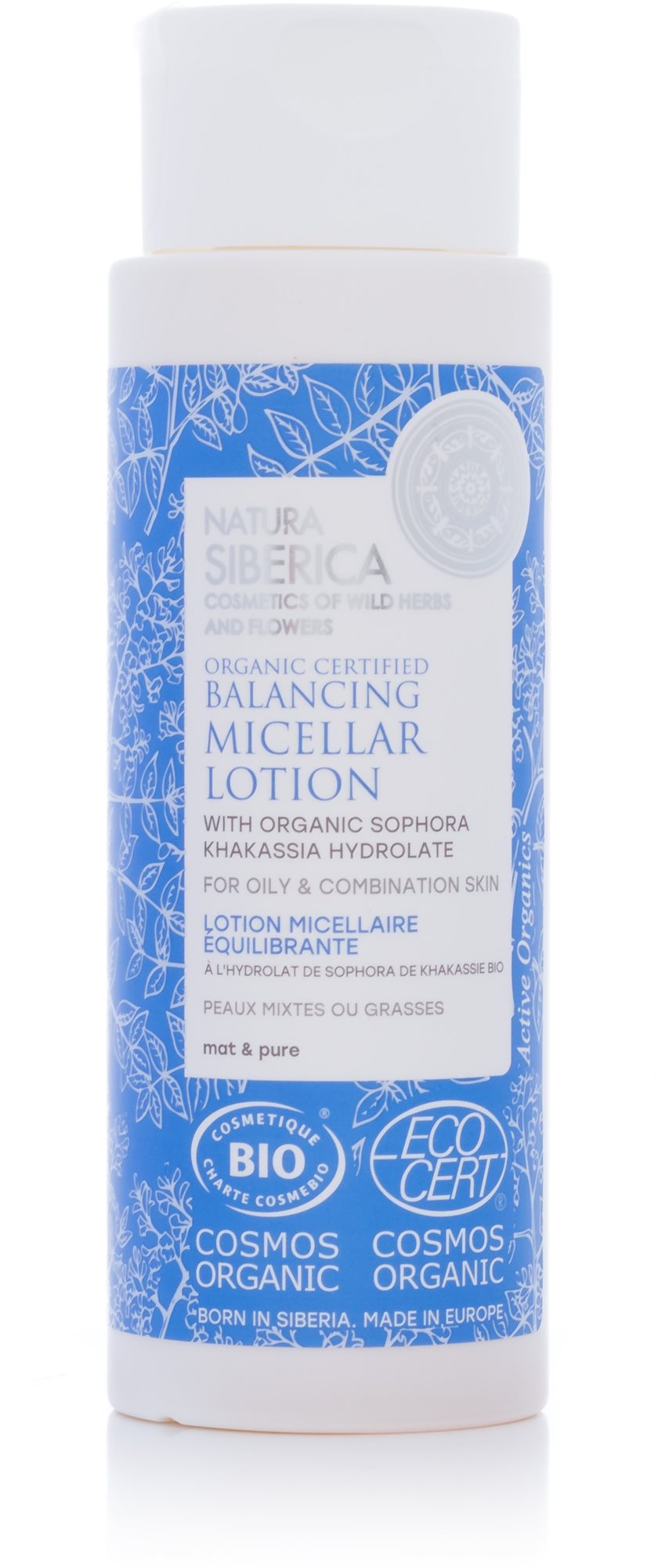 NATURA SIBERICA Organic Certified Balancing Micellar Lotion 150 ml...