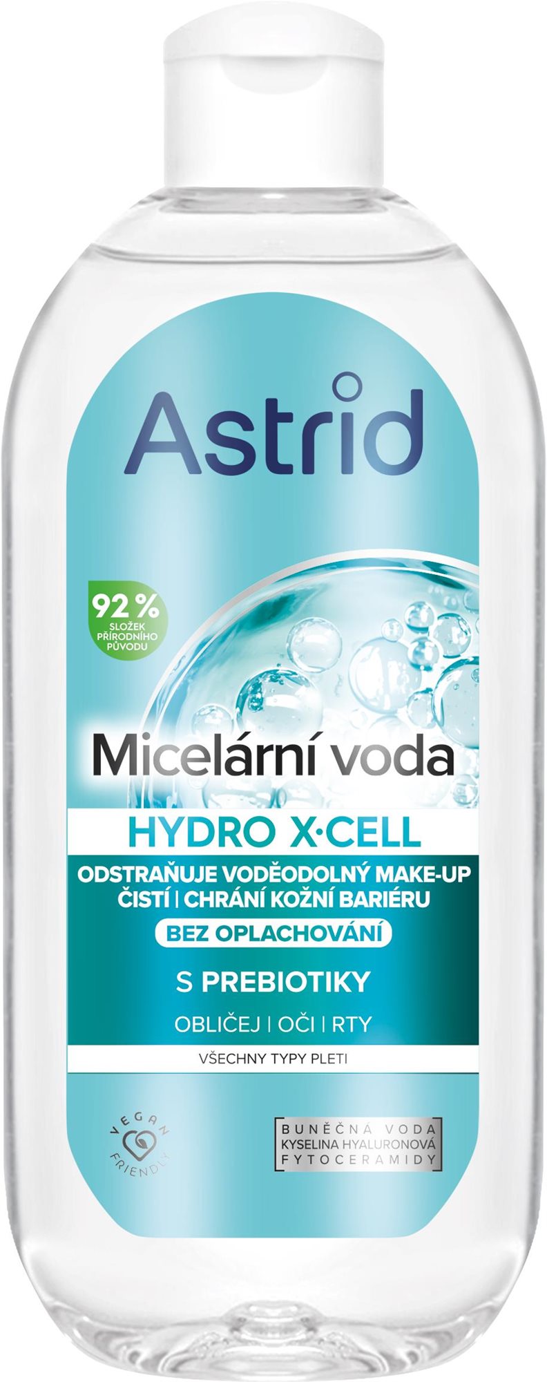 ASTRID Hydro X-Cell micellás víz, 400 ml Micellás víz