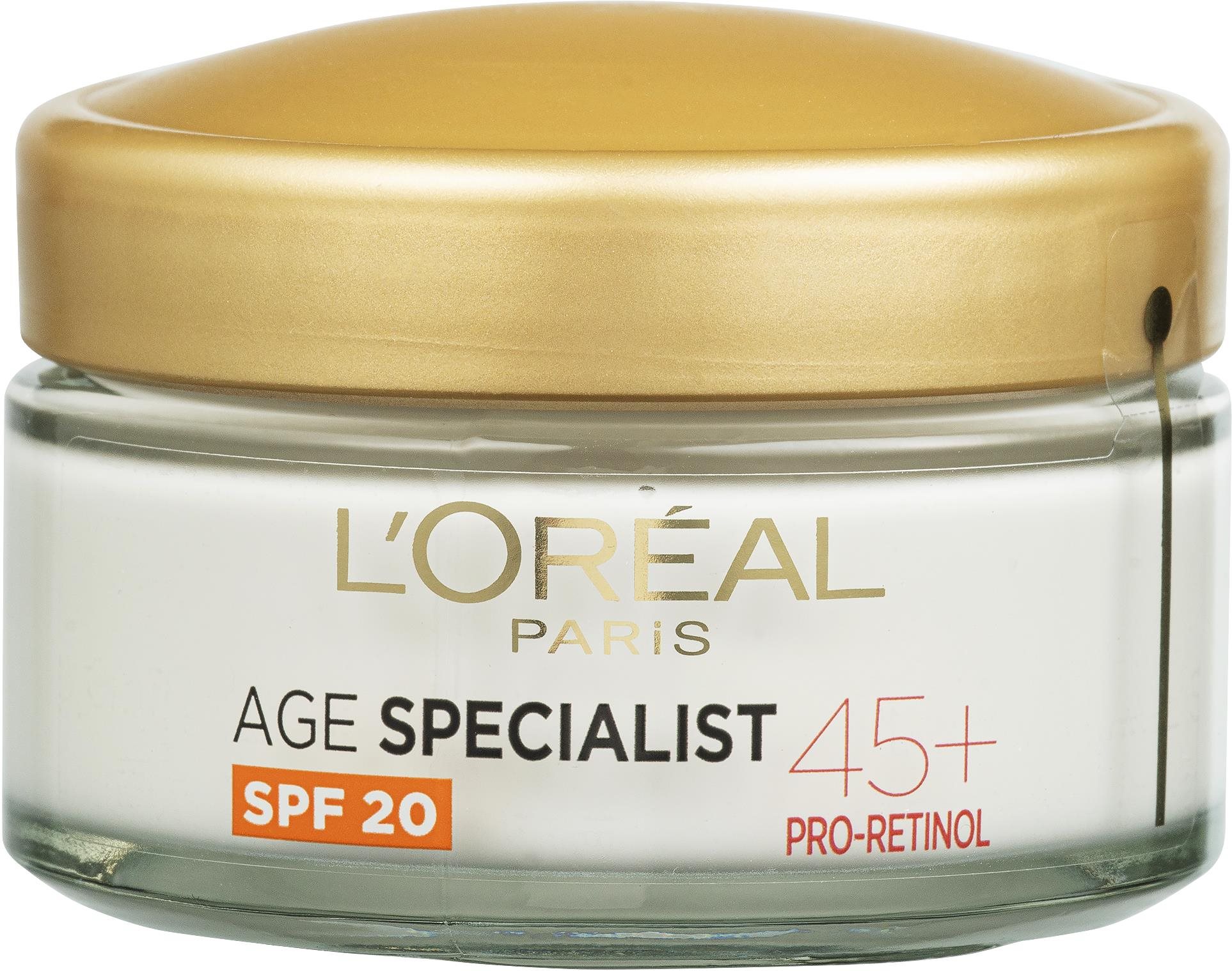 L'ORÉAL PARIS Age Specialist 45 + SPF 20 50 ml Arckrém