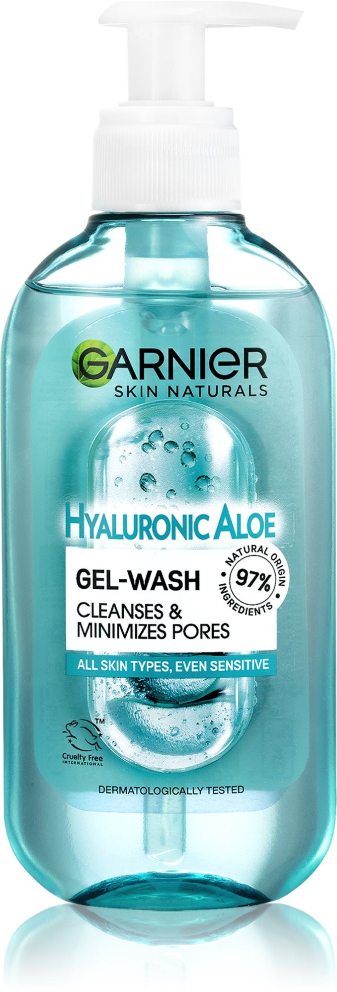GARNIER Hyaluronic Aloe Gel Wash 200 ml Čistiaci gél