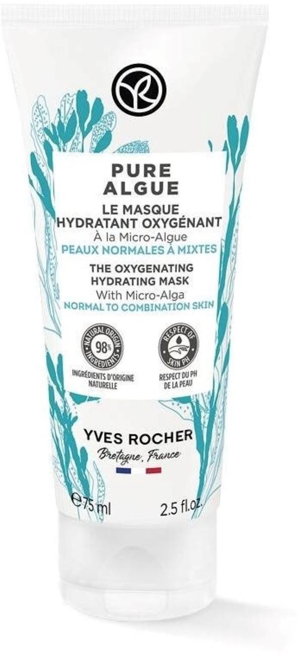 YVES ROCHER Okysličujúca hydratačná maska 75 ml Pleťová maska