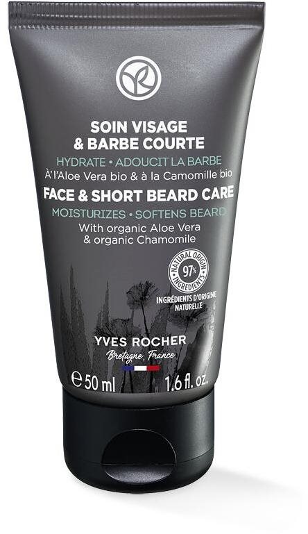 YVES ROCHER Starostlivosť o tvár a krátke fúzy 50 ml Krém na tvár