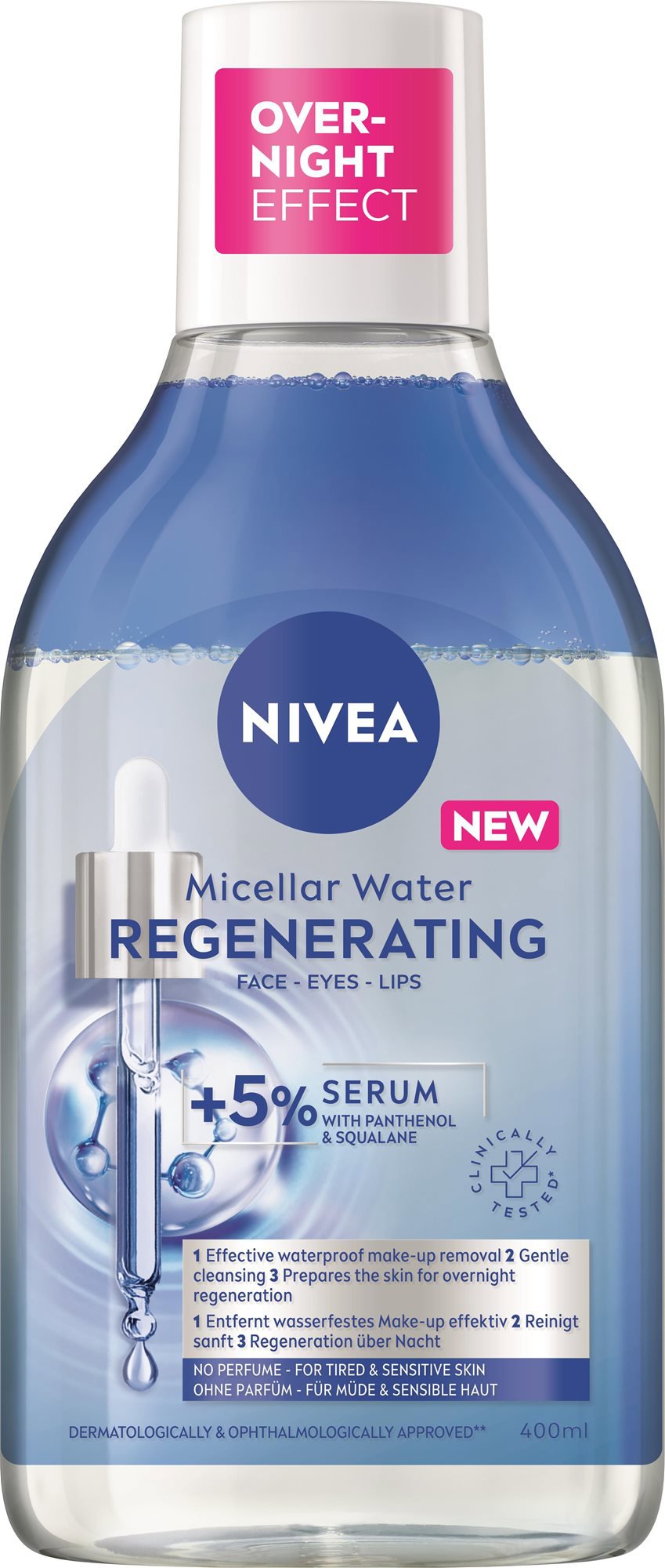 NIVEA Regenerating Micellar Water 400 ml Micelárna voda