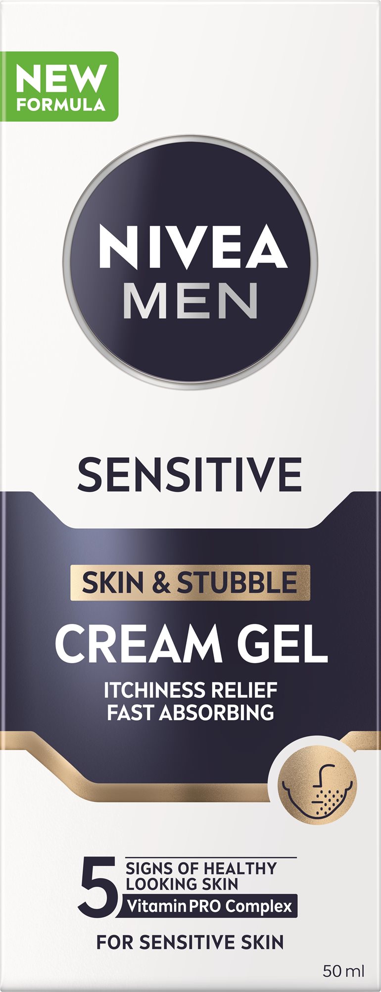NIVEA MEN Face Cream Sensitive Skin 50 ml Hidratáló gél