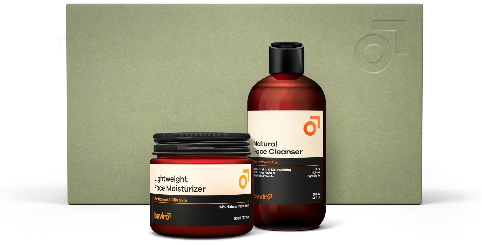 BEVIRO Essential Skin Care Kit 300 ml Pánska kozmetická súprava