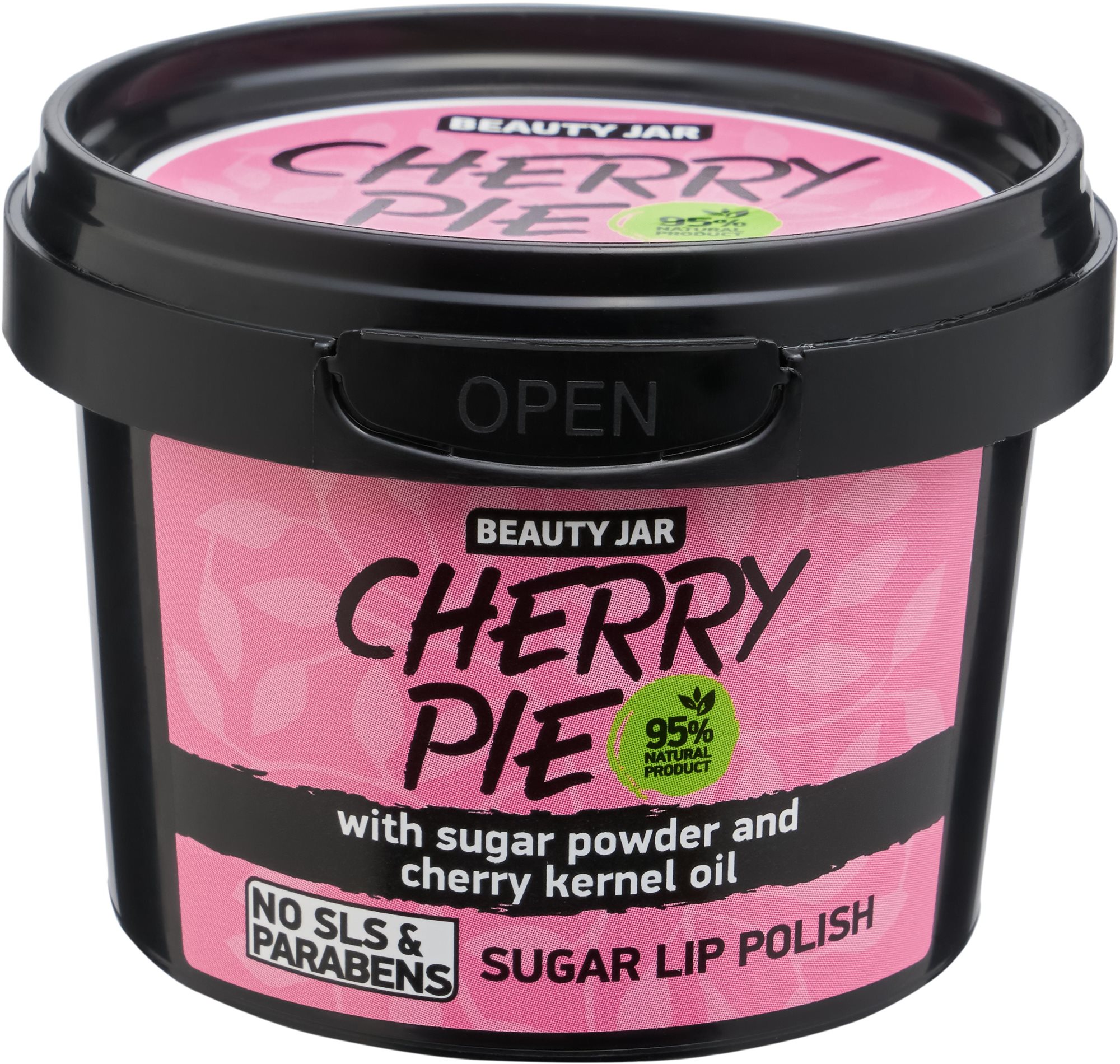 BEAUTY JAR Cherry pie 120 ml Pleťový peeling