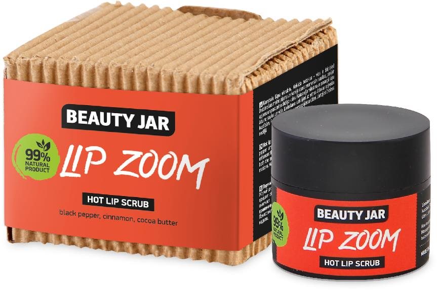 BEAUTY JAR Lip zoom 15 ml Pleťový peeling
