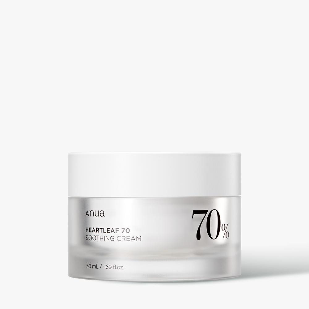 ANUA Heartleaf 70 % Intense Calming Cream 50 ml Krém na tvár