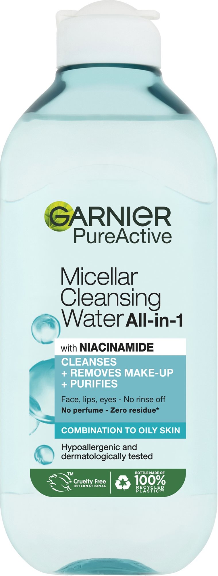 GARNIER Pure Micellar Water 3 in 1 400 ml Micelárna voda