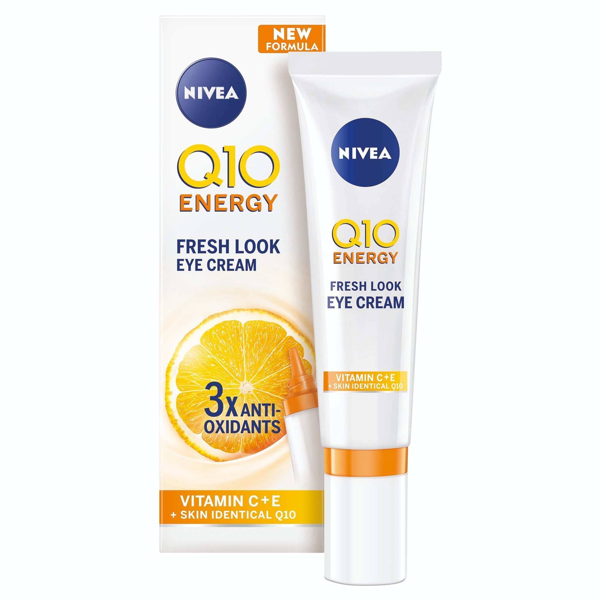 NIVEA Q10 Energy Fresh Look Eye Cream 15 ml Oční krém