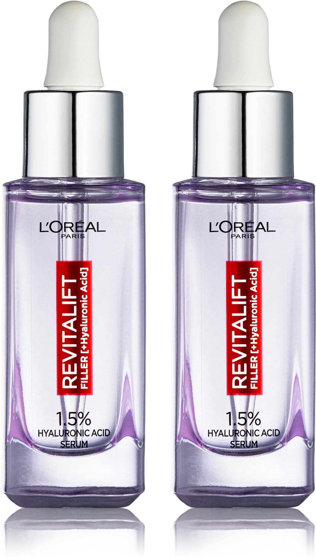 L'ORÉAL PARIS Revitalift Filler Hydratačné sérum 2×  30 ml Pleťové...