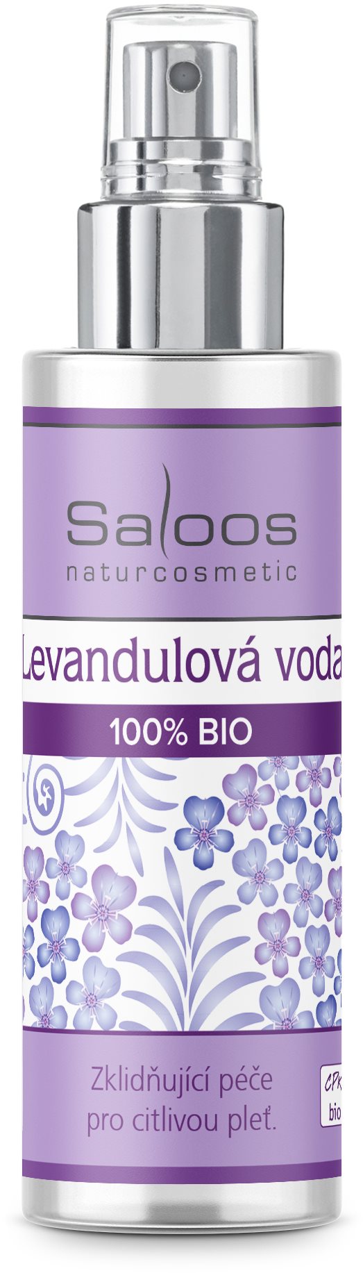 SALOOS 100 % Bio Levanduľová voda 100 ml Pleťová voda