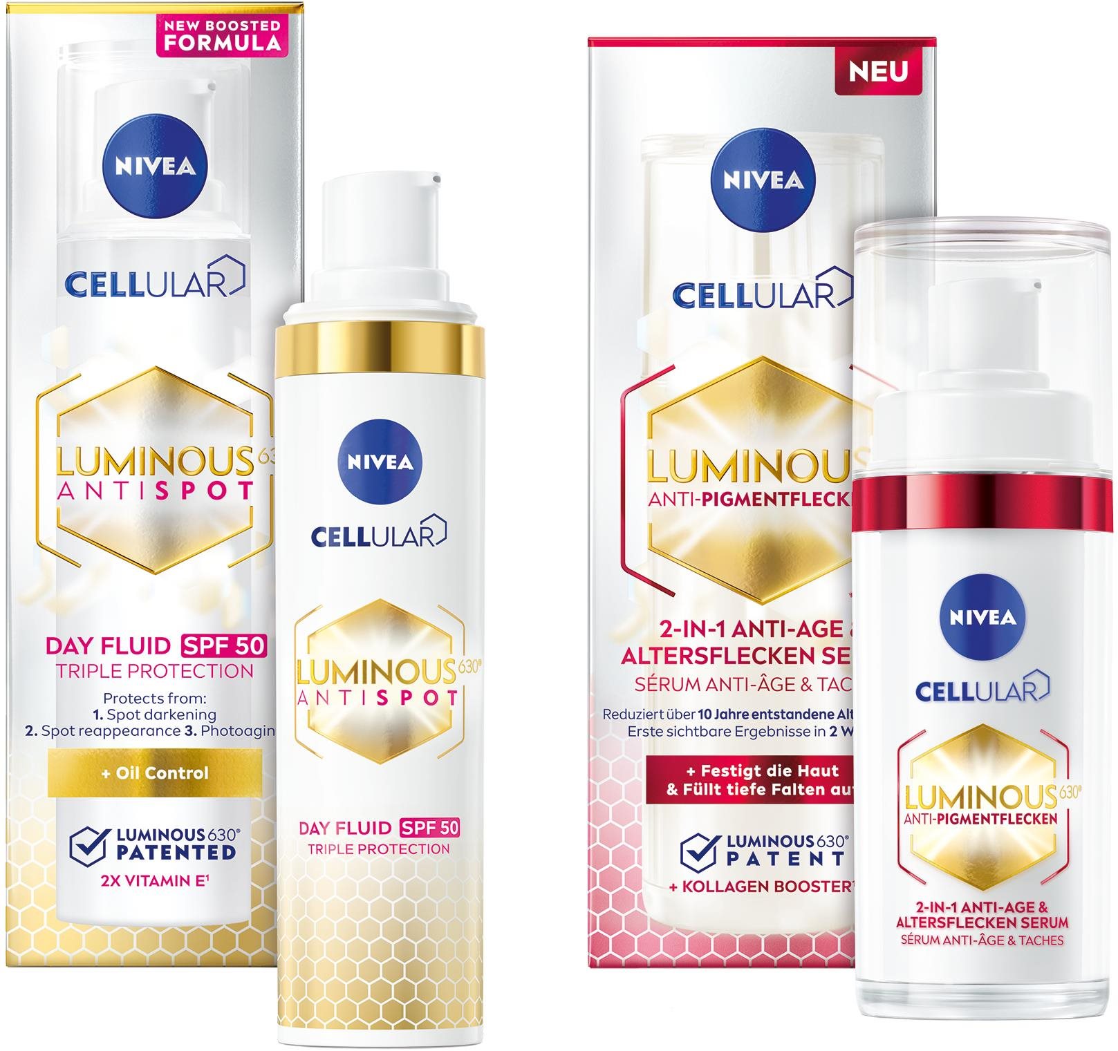 NIVEA Cellular Luminous Set 70 ml Kozmetikai szett