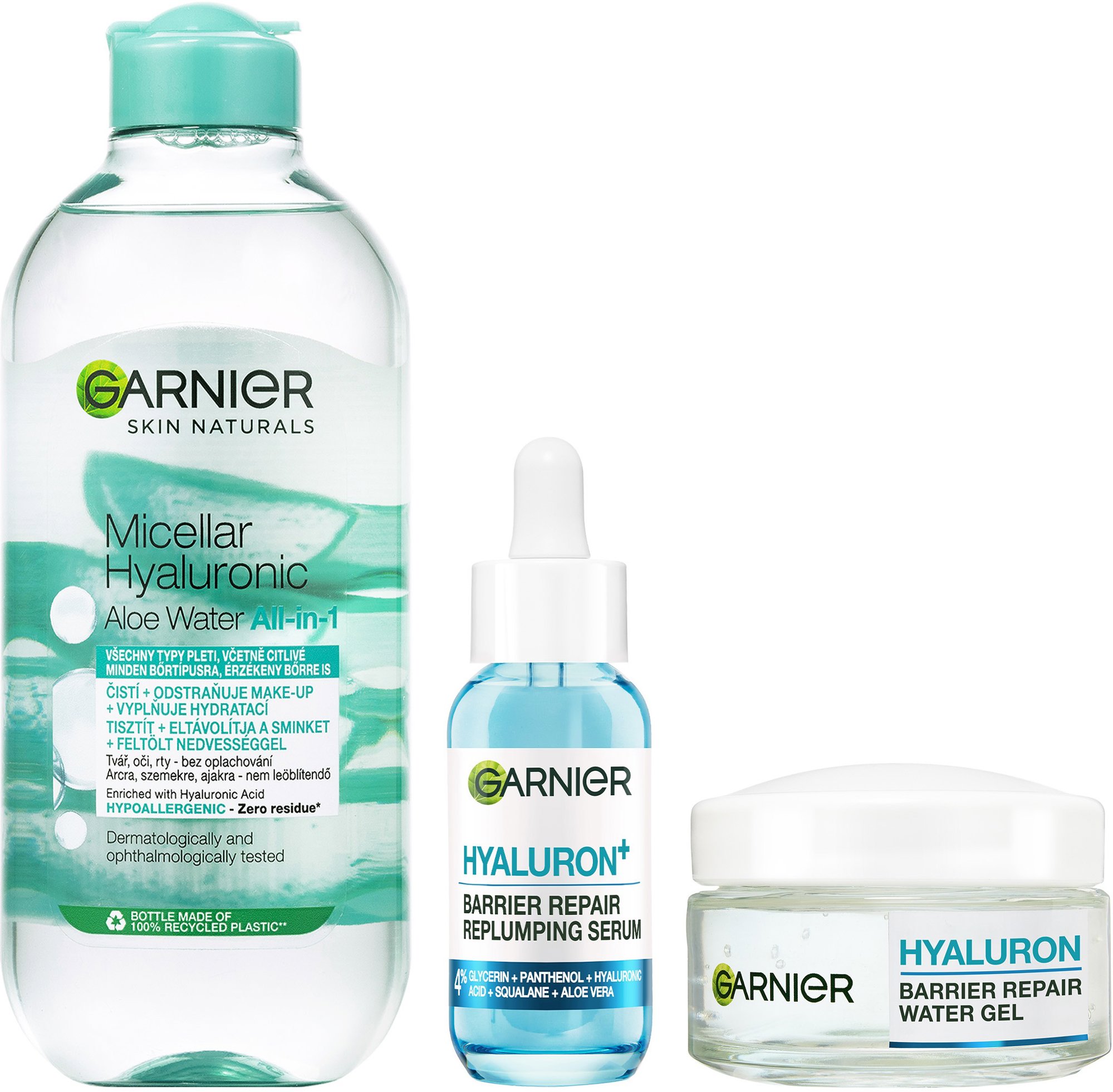 GARNIER Hyaluronic Aloe Súprava 480 ml Kozmetická sada
