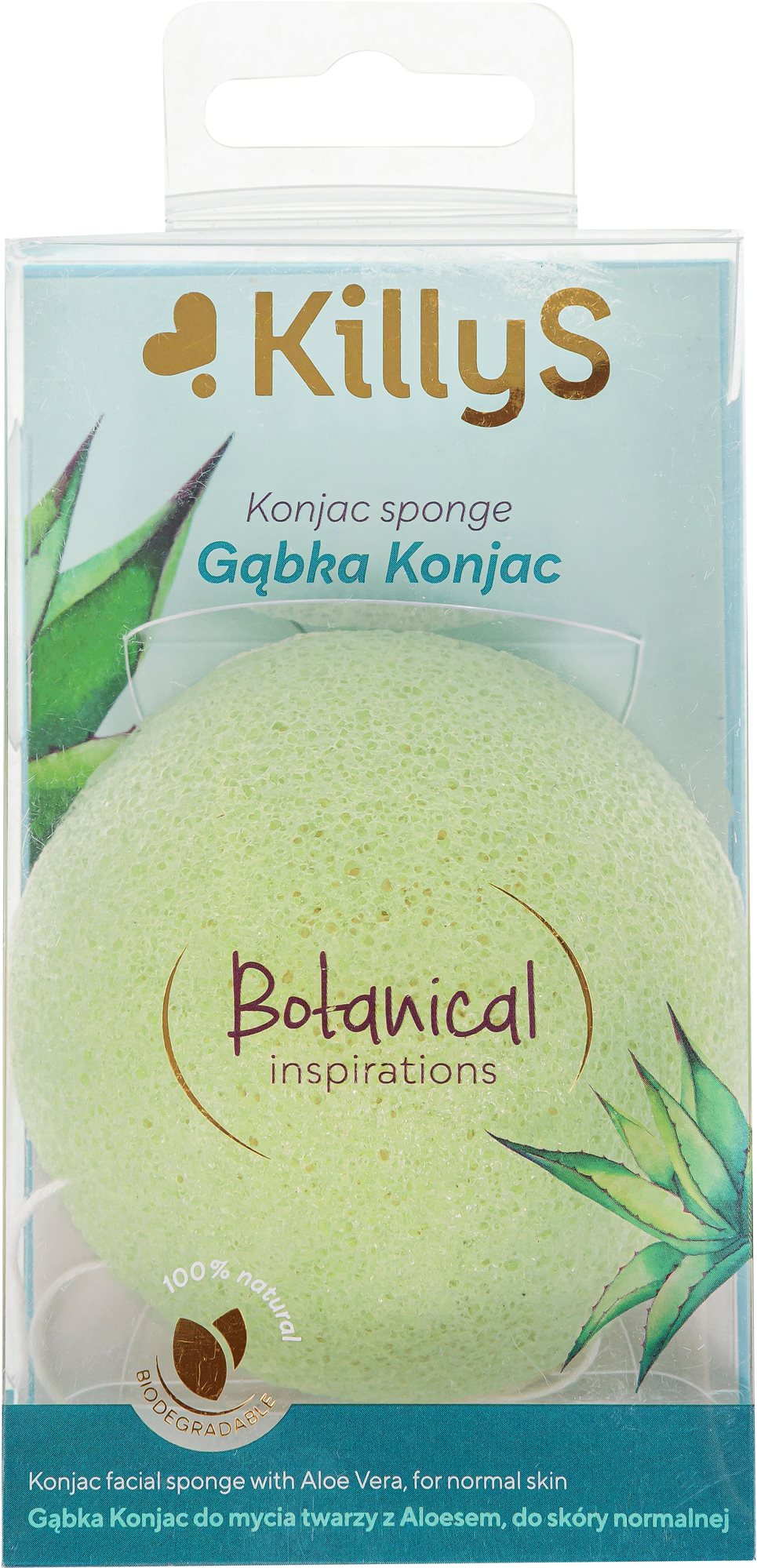 Inter-Vion Konjaková hubka na pleť s Aloe vera Špongia