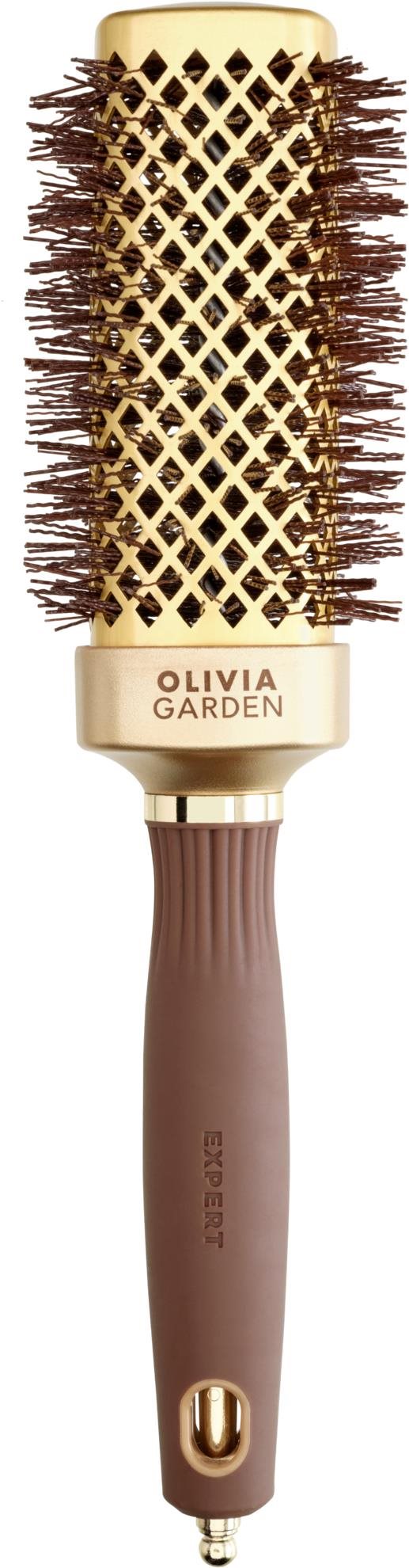 OLIVIA GARDEN Expert Straight Gold & Brown, 40 mm Hajkefe