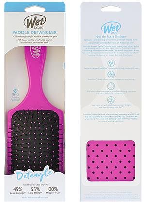 WET BRUSH Paddle Detangler Pink Hajkefe