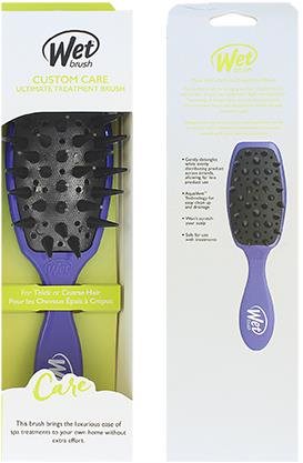 WET BRUSH Custom Care Ultimate Treatment Brush Pure Purple Hajkefe