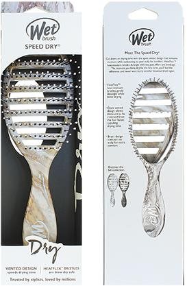 WET BRUSH Speed Dry Metallic Marble Bronze Hajkefe