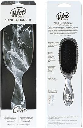 WET BRUSH Shine Enhancer Metallic Marble Onyx Hajkefe