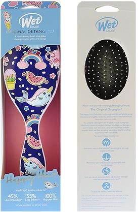 WET BRUSH Original Detangler Happy Hair Fantasy Hajkefe