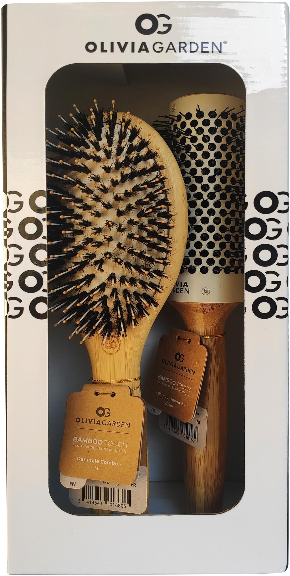 OLIVIA GARDEN Bamboo Touch Set Hajkefe