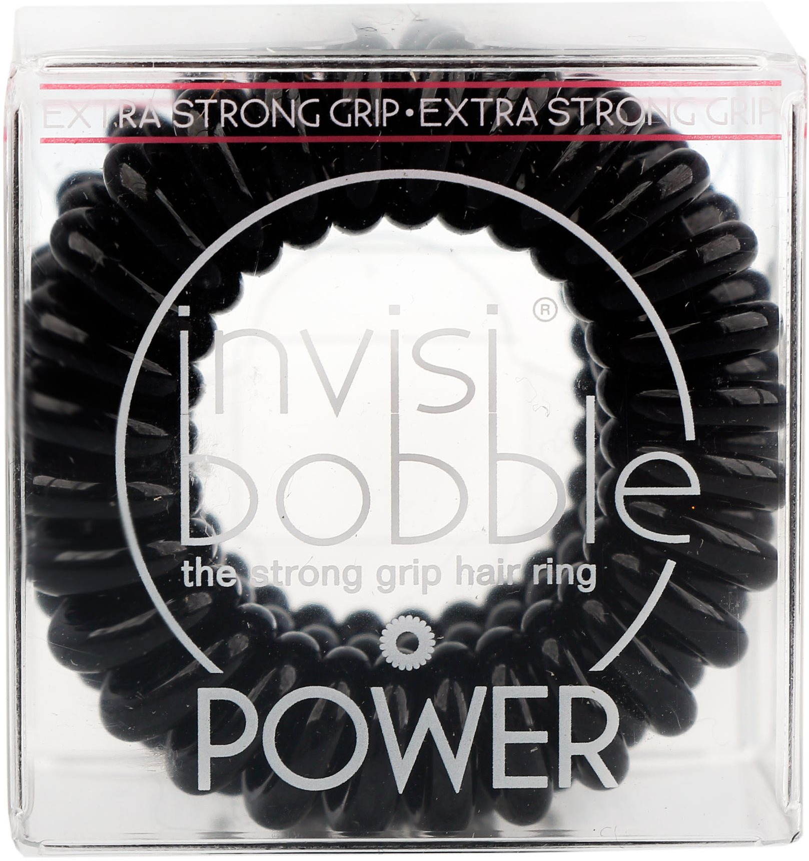 INVISIBOBBLE Power True Black Set Gumičky do vlasov