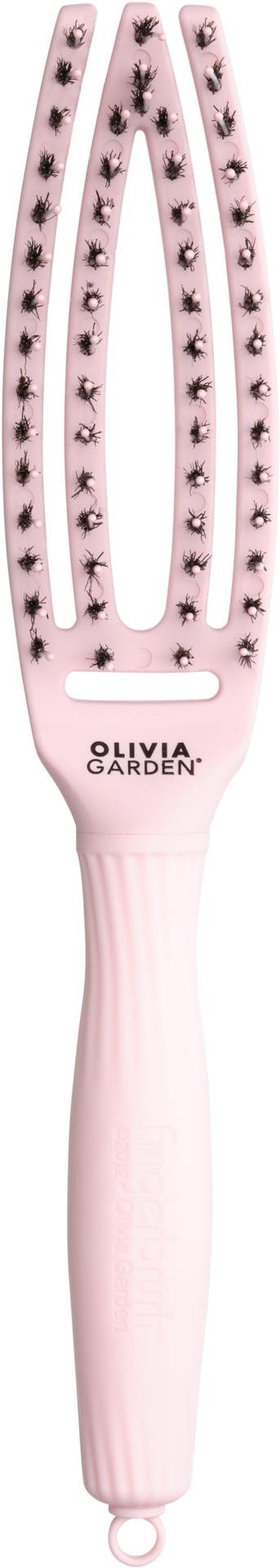 OLIVIA GARDEN Fingerbrush Pastel Pink Small Hajkefe