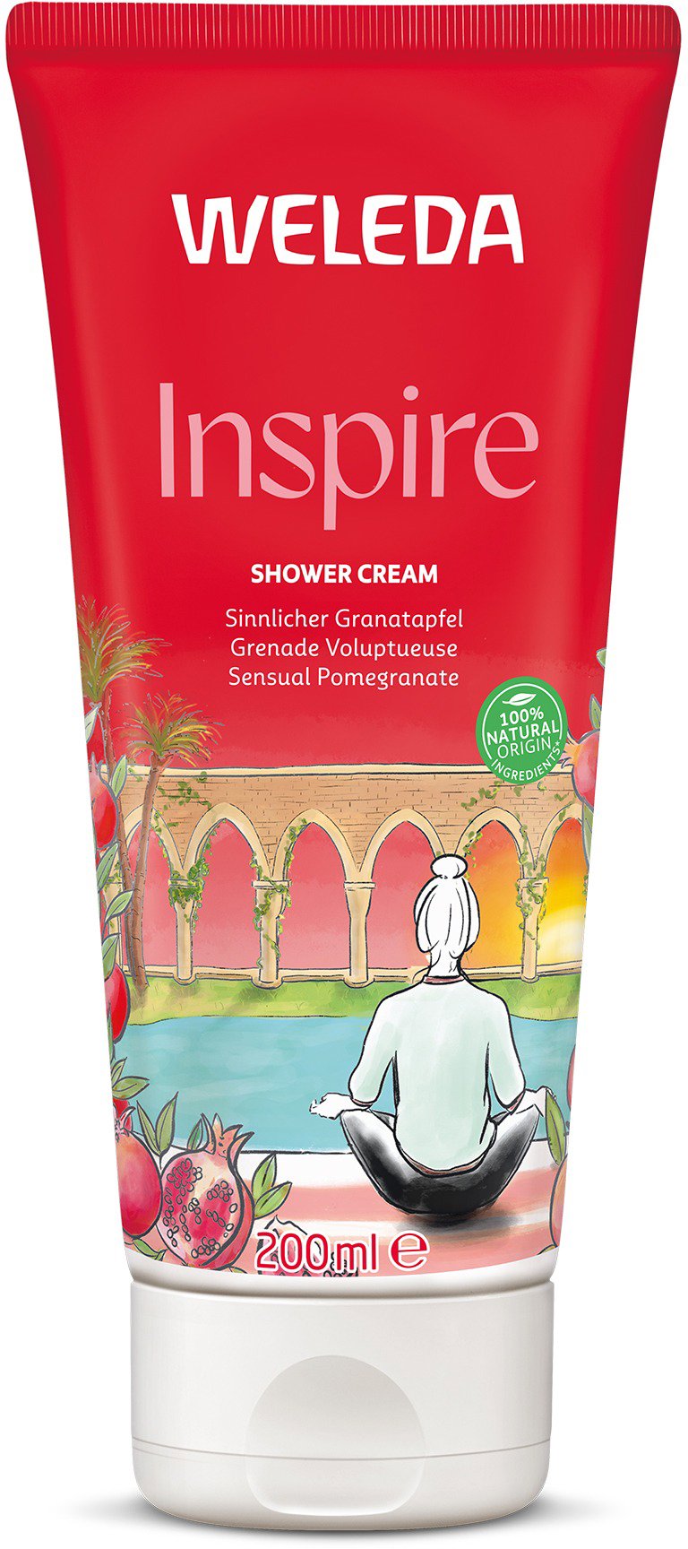WELEDA Regeneračný sprchový krém Granátové jablko 200 ml Sprchový...