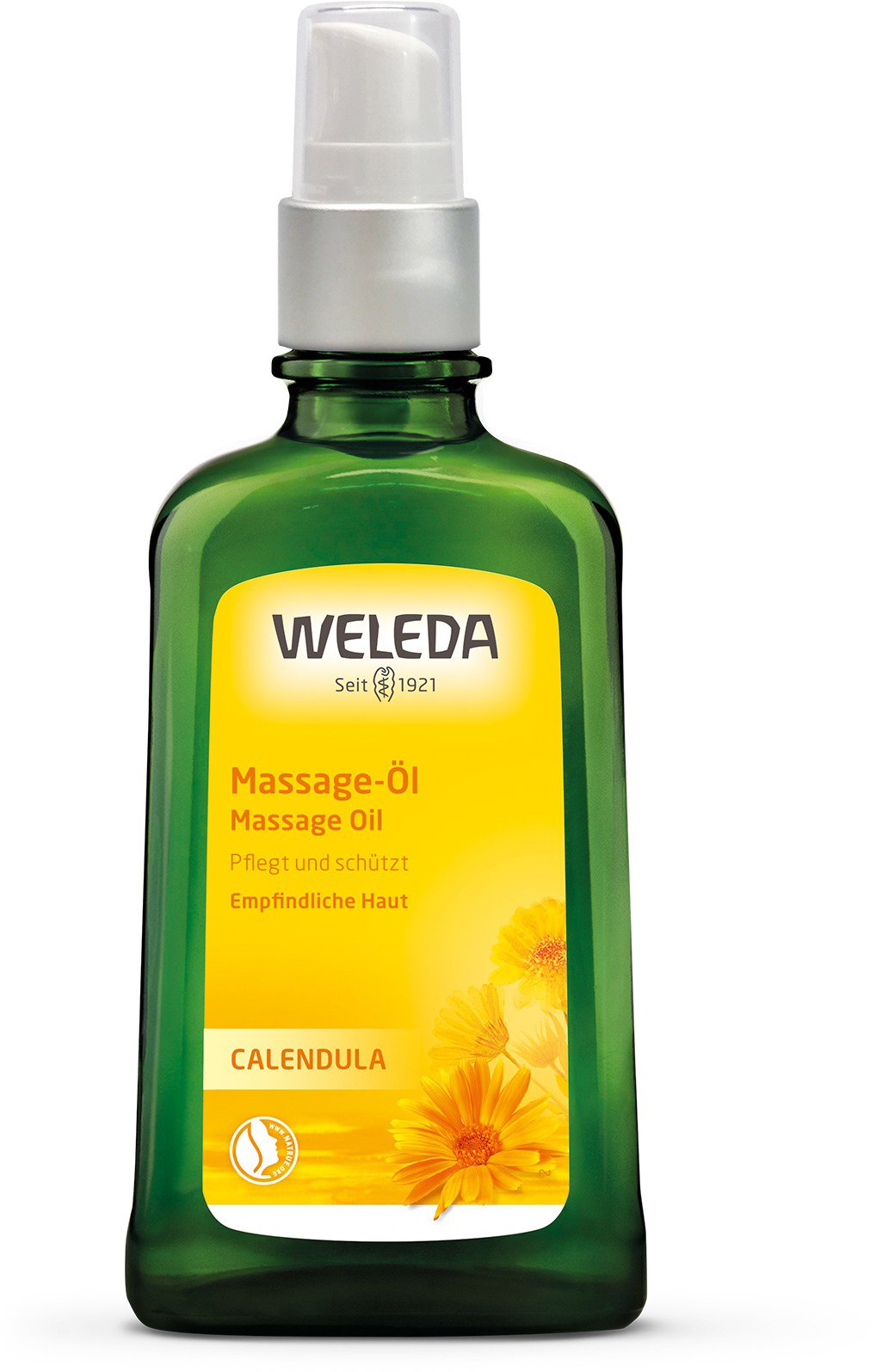 WELEDA Nechtíkový masážny olej 100 ml Masážny olej