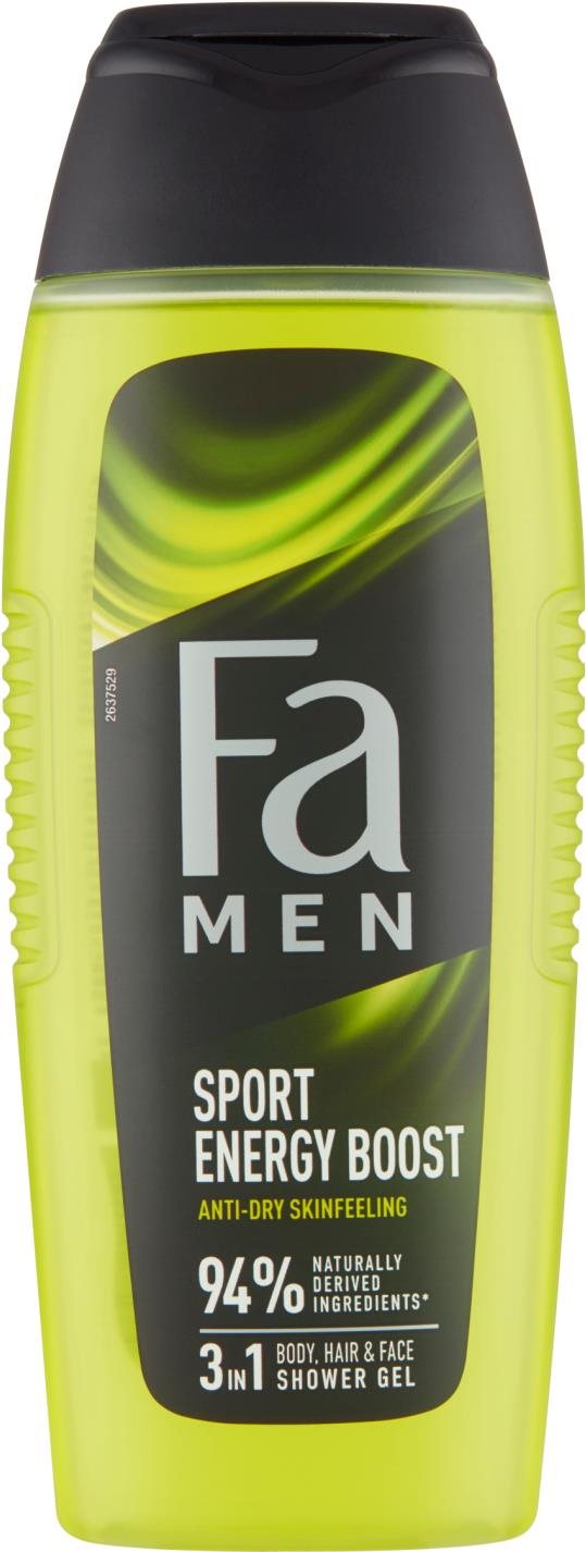 FA Men Xtreme Sport Energy Boost Shower Gel 400 ml Tusfürdő