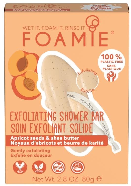 FOAMIE Exfoliating Shower Bar More Than A Peeling 80 g Tusfürdő