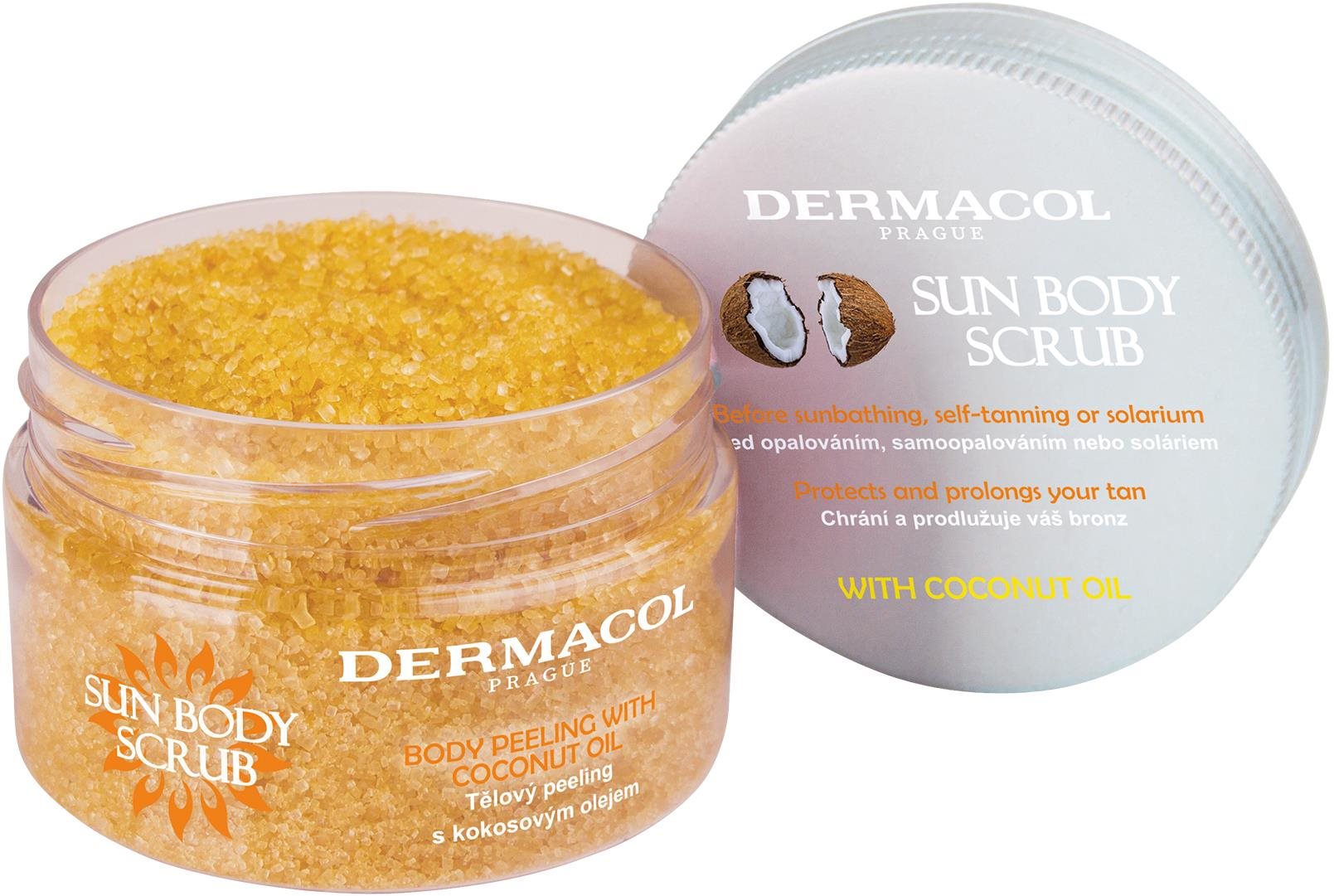 DERMACOL Sun Telový peeling 200 ml Peeling na telo