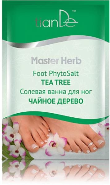 TIANDE Master Herb, Soľný kúpeľ na nohy, Čajovníkový strom 50 g Soľ...