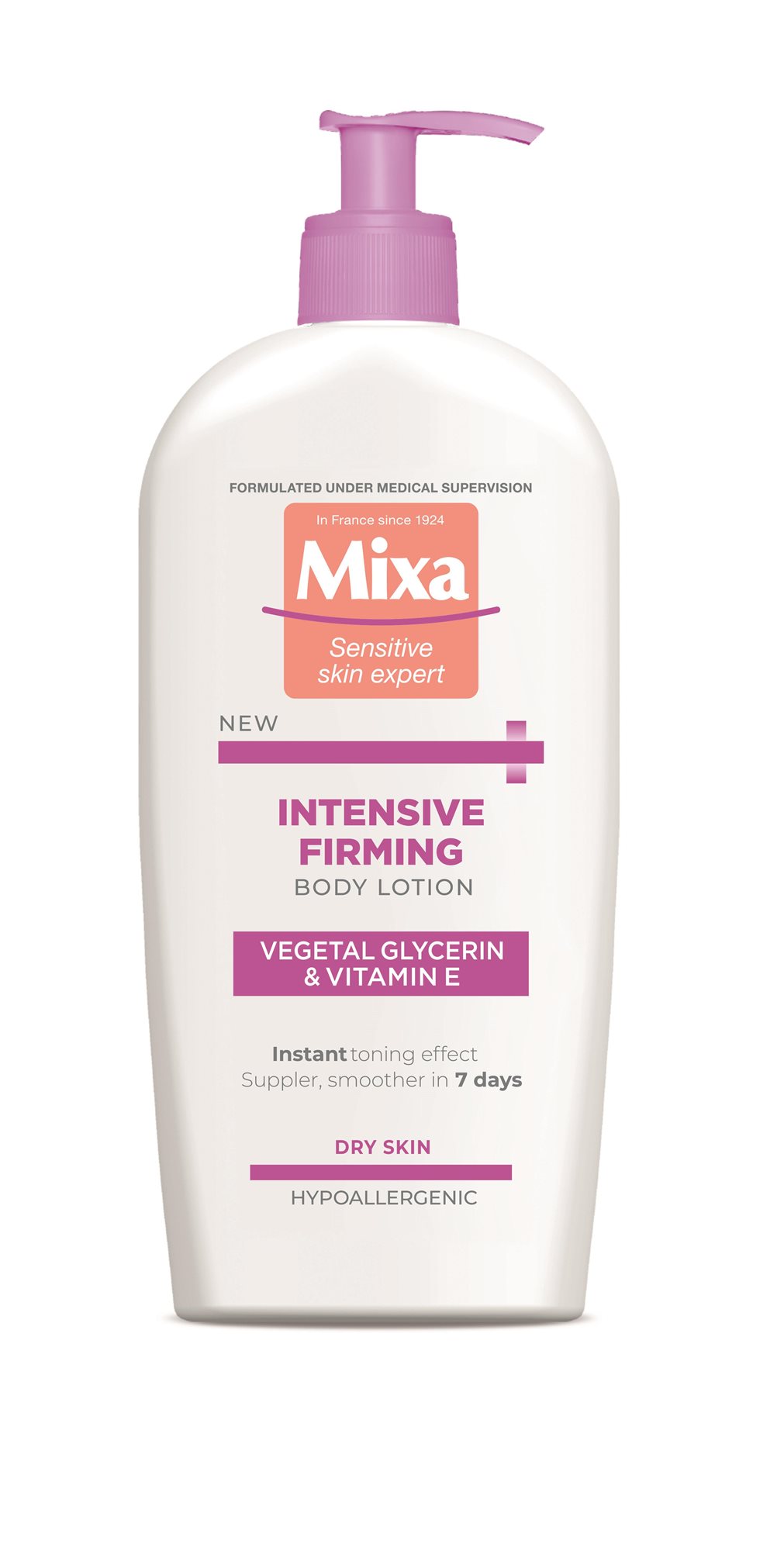 MIXA Body intenzívne spevňujúce telové mlieko 400 ml Telové mlieko