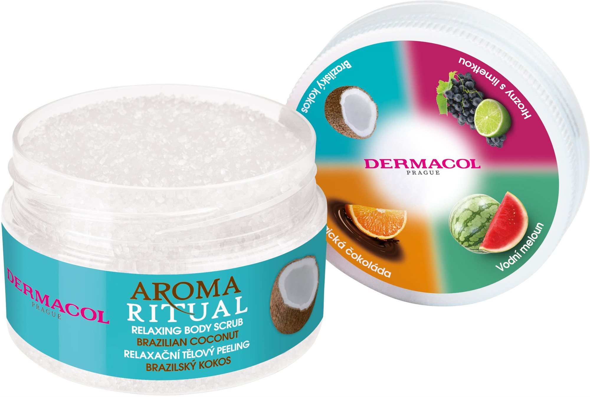 DERMACOL Aroma Ritual Body scrub Brazilian coconut 200 g Peeling na...