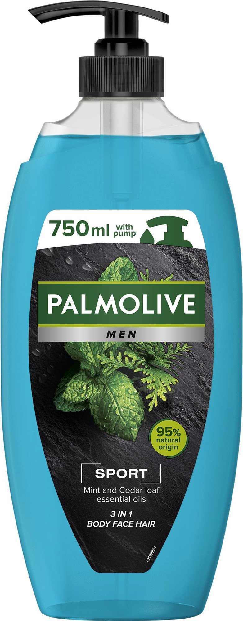 PALMOLIVE For Men Sport 3 in 1 Shower Gel pumpa 750 ml Sprchový gél