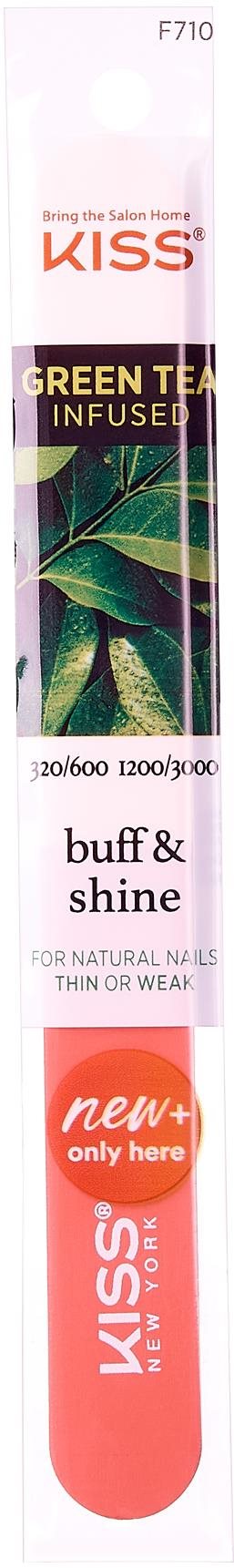 KISS GREENTEA NATURAL NAIL FILE 320/600/1200/3000 Pilník na nechty