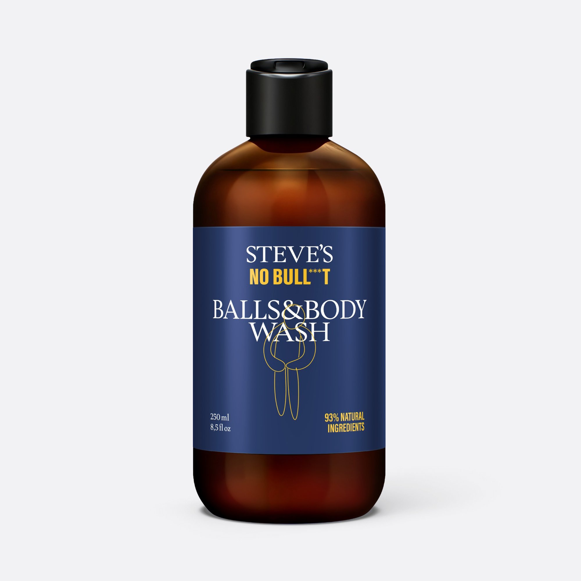 STEVES No Bull***t Ball & Body Wash 250 ml Tusfürdő