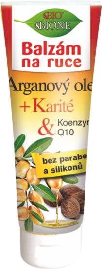 BIONE COSMETICS Bio Arganový olej a Karité Balzám na ruce 205 ml...