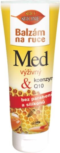 BIONE COSMETICS Bio Méz + Q10 Kézbalzsam 205 ml Kézkrém