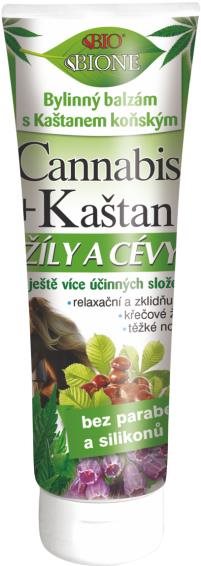 BIONE COSMETICS Bio Cannabis Žily a cievy Bylinný balzam 200 ml...